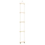 Touwladder 30x168 cm massief hout en PE Touwladder 30x168 cm massief hout en PE