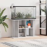 Aquariumstandaard 100x40x60 cm bewerkt hout grijs sonoma Aquariumstandaard 100x40x60 cm bewerkt hout grijs sonoma