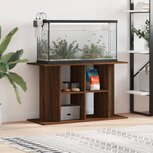 Aquariumstandaard 100x40x60 cm bewerkt hout bruin eikenkleur Aquariumstandaard 100x40x60 cm bewerkt hout bruin eikenkleur
