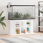 Aquariumstandaard 120x40x60 cm bewerkt hout wit Aquariumstandaard 120x40x60 cm bewerkt hout wit