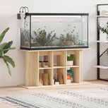 Aquariumstandaard 120x40x60 cm bewerkt hout sonoma eikenkleurig Aquariumstandaard 120x40x60 cm bewerkt hout sonoma eikenkleurig