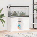 Aquariumstandaard 101x41x58 cm bewerkt hout wit Aquariumstandaard 101x41x58 cm bewerkt hout wit