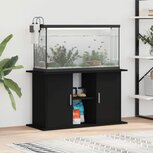 Aquariumstandaard 101x41x58 cm bewerkt hout zwart Aquariumstandaard 101x41x58 cm bewerkt hout zwart