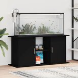 Aquariumstandaard 101x41x58 cm bewerkt hout zwart Aquariumstandaard 101x41x58 cm bewerkt hout zwart