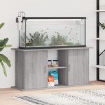 Aquariumstandaard 121x41x58 cm bewerkt hout grijs sonoma eiken Aquariumstandaard 121x41x58 cm bewerkt hout grijs sonoma eiken