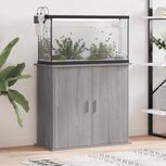 Aquariumstandaard 81x36x73 cm bewerkt hout grijs sonoma eiken Aquariumstandaard 81x36x73 cm bewerkt hout grijs sonoma eiken
