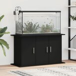 Aquariumstandaard 101x41x58 cm bewerkt hout zwart Aquariumstandaard 101x41x58 cm bewerkt hout zwart