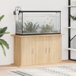Aquariumstandaard 101x41x58 cm bewerkt hout sonoma eikenkleurig Aquariumstandaard 101x41x58 cm bewerkt hout sonoma eikenkleurig