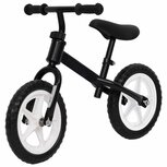 Loopfiets met 9,5 inch wielen zwart