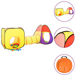 Kinderspeeltent 255x80x100 cm meerkleurig Kinderspeeltent 255x80x100 cm meerkleurig