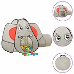 Kinderspeeltent Olifant 174x86x101 cm grijs Kinderspeeltent Olifant 174x86x101 cm grijs