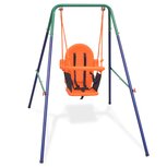 Peuterschommelset met veiligheidsharnas oranje Peuterschommelset met veiligheidsharnas oranje
