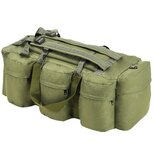 Plunjezak 3-in-1 legerstijl 90 L olijfgroen Plunjezak 3-in-1 legerstijl 90 L olijfgroen