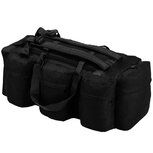 Plunjezak 3-in-1 legerstijl 90 L zwart Plunjezak 3-in-1 legerstijl 90 L zwart