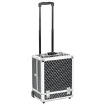 Make-up trolley 35x29x45 cm aluminium zwart Make-up trolley 35x29x45 cm aluminium zwart