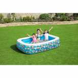 Bestway Kinderzwembad opblaasbaar 229x152x56 cm blauw Bestway Kinderzwembad opblaasbaar 229x152x56 cm blauw