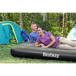 Bestway Luchtbed 3-in-1 opblaasbaar 188x99x25 cm zwart en grijs Bestway Luchtbed 3-in-1 opblaasbaar 188x99x25 cm zwart en grijs