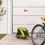 Hondenfietskar oxford stof en ijzer groen Hondenfietskar oxford stof en ijzer groen