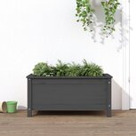 Plantenbak 82,5x40x39 cm massief grenenhout grijs Plantenbak 82,5x40x39 cm massief grenenhout grijs