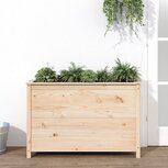 Plantenbak verhoogd 119,5x40x78 cm massief grenenhout Plantenbak verhoogd 119,5x40x78 cm massief grenenhout
