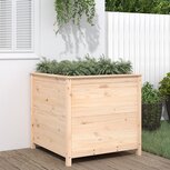 Plantenbak 82,5x82,5x78 cm massief grenenhout Plantenbak 82,5x82,5x78 cm massief grenenhout