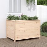 Plantenbak verhoogd 119,5x82,5x78 cm massief grenenhout Plantenbak verhoogd 119,5x82,5x78 cm massief grenenhout