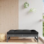 Tuinvoetenbank 120x80 cm massief grenenhout grijs Tuinvoetenbank 120x80 cm massief grenenhout grijs