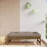 Tuinvoetenbank 120x80 cm massief grenenhout honingbruin Tuinvoetenbank 120x80 cm massief grenenhout honingbruin