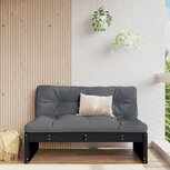 Middenbank 120x80 cm massief grenenhout zwart Middenbank 120x80 cm massief grenenhout zwart