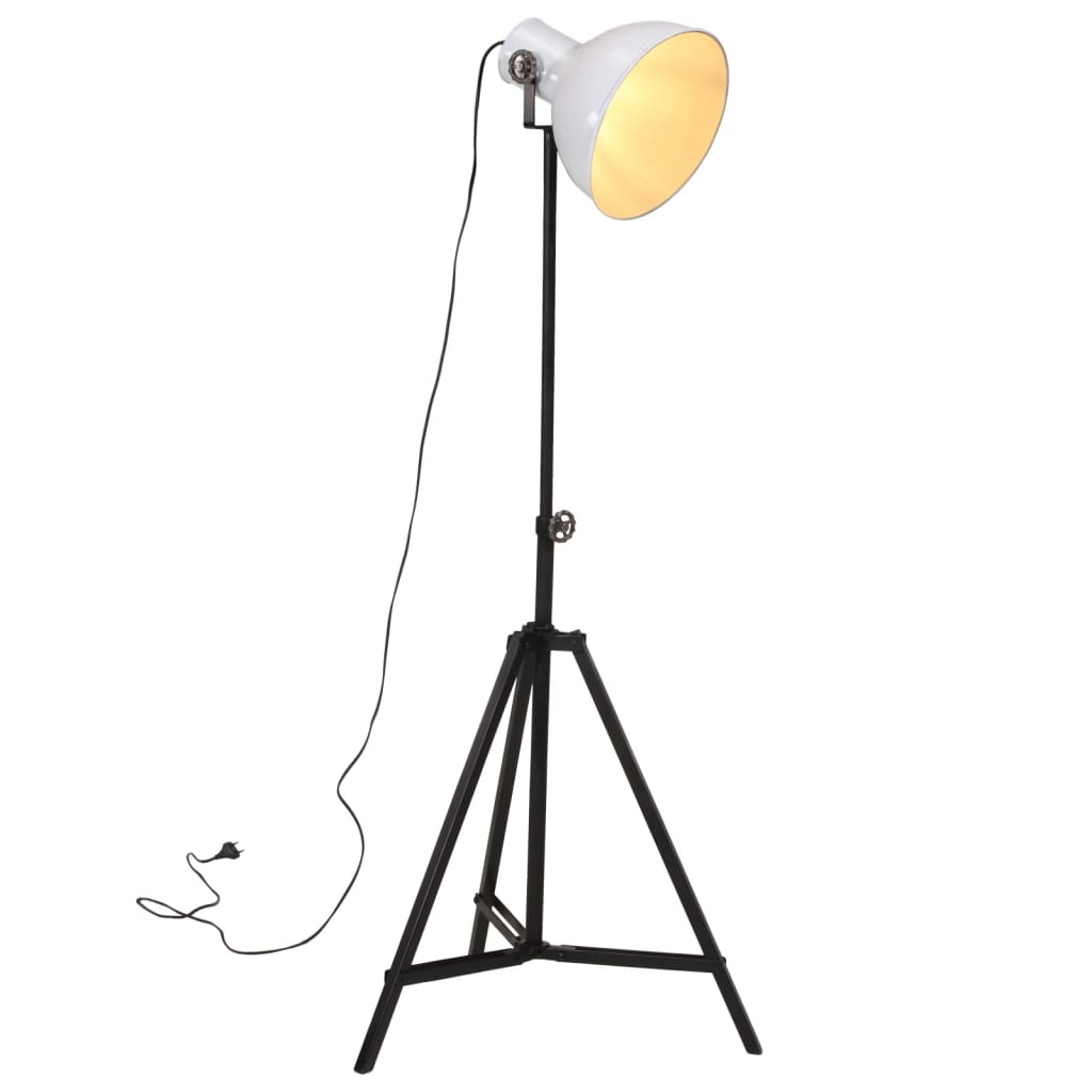 VidaXL Vloerlamp 25 W E27 61x61x90/150 cm wit