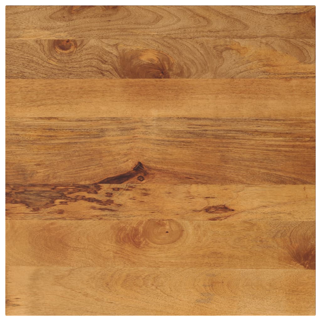 VidaXL Tafelblad vierkant 70x70x3,8 cm massief mangohout
