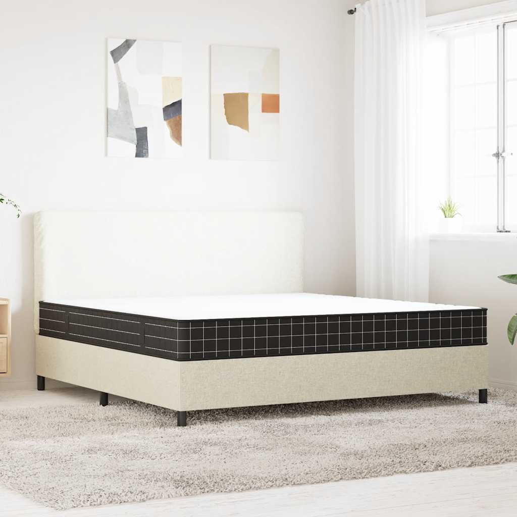 VidaXL Binnenveringmatras middelhard 200x200 cm