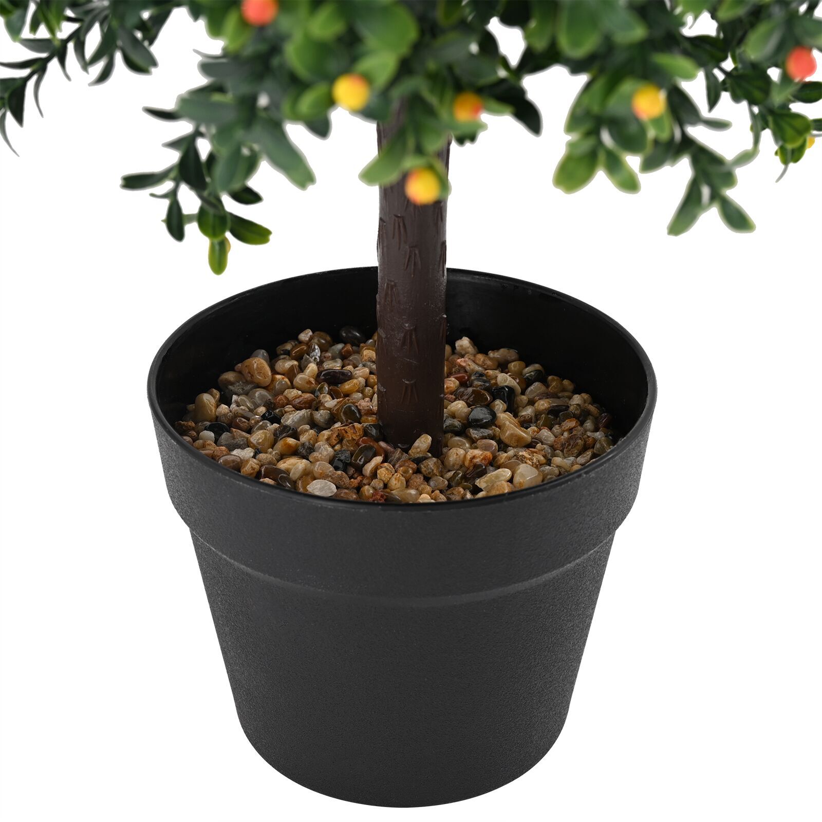 VidaXL Kunstboom met Fruit en Pot 35x50 cm Groen