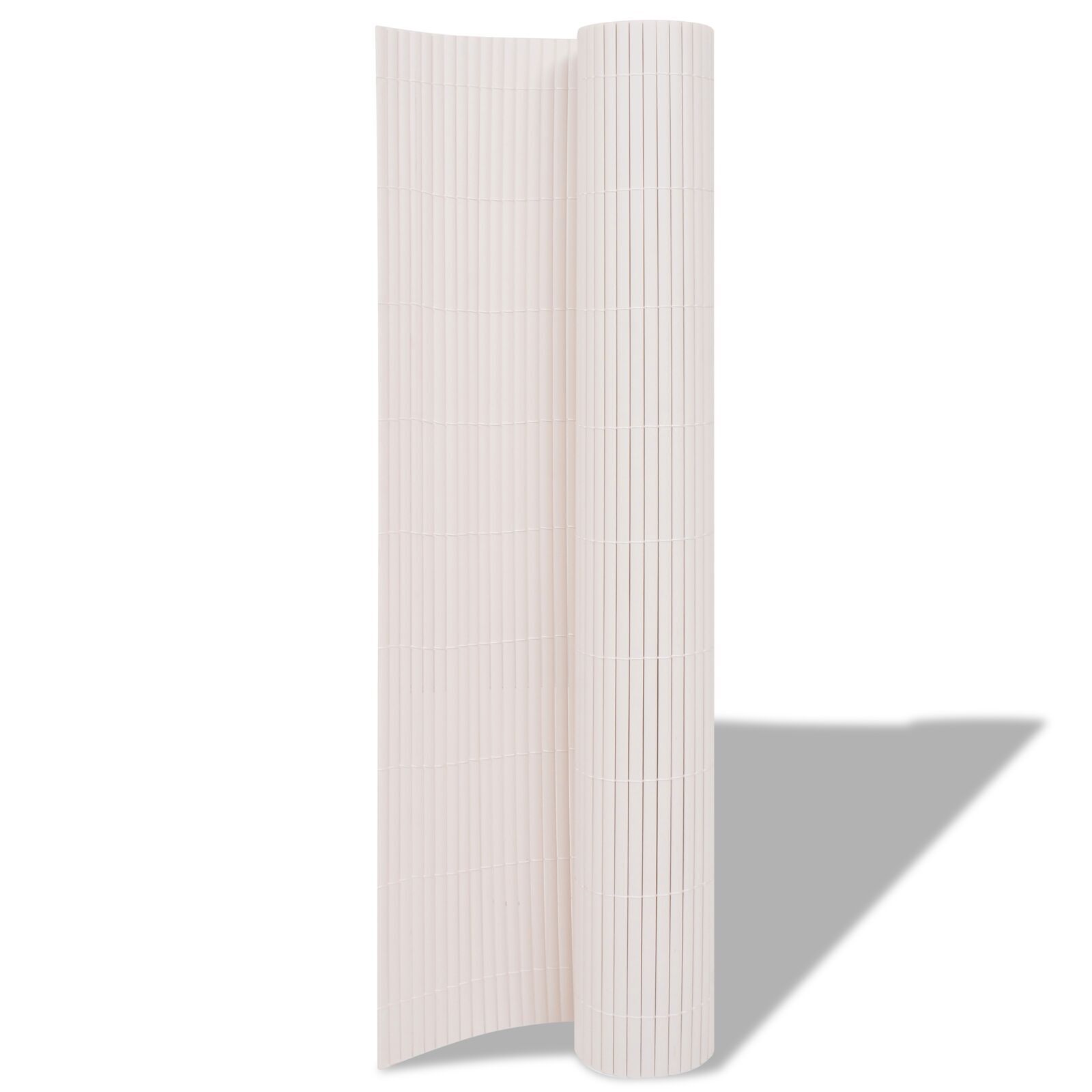 VidaXL Tuinhek Dubbelzijdig PVC 150x300 cm Wit